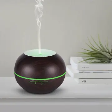 200ml Small Wood Ultrasonic Aroma Diffuser Baby Humidifier