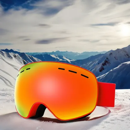 2025 Hot Sale Shock Resistant Ski Glasses for Kids and Youth