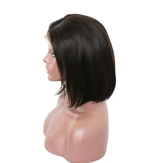 wholesale vigin brazilian bob human hair, 150% density short 4*4 closure bob wig lace frontal bob wig