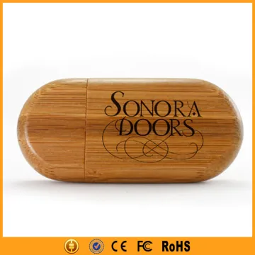 promotional gift 32gb wood pendrive engraving logo