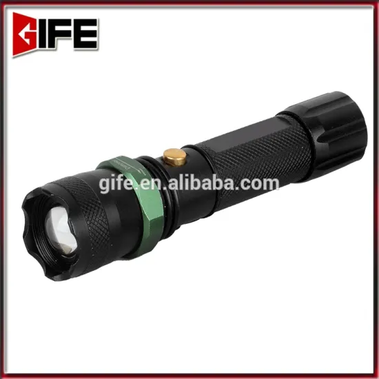GF-6021 Powerful Waterproof Emergency Light Zoomable Best torch led Powerful flashlight