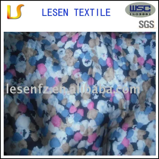 china 2013 printed silk chiffon fabric