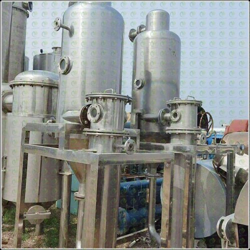 Double effect evaporation equipment