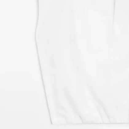 Women's elegant and versatile poplin sleeveless shirt