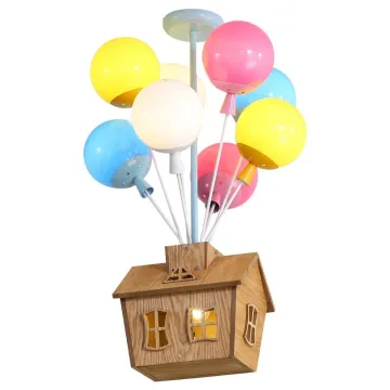 Balloon Hut Pendant Light for Children's Bedroom