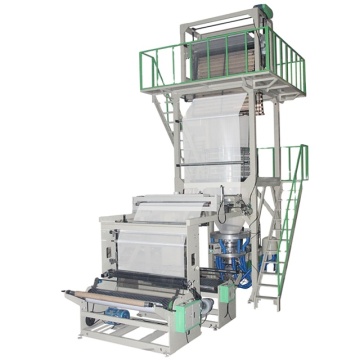 Pelapisan Double-Layer Co-Rotary Die Film Blowing Machine
