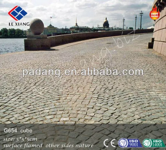 G682 Yellow Granite Outdoor Paving Stone