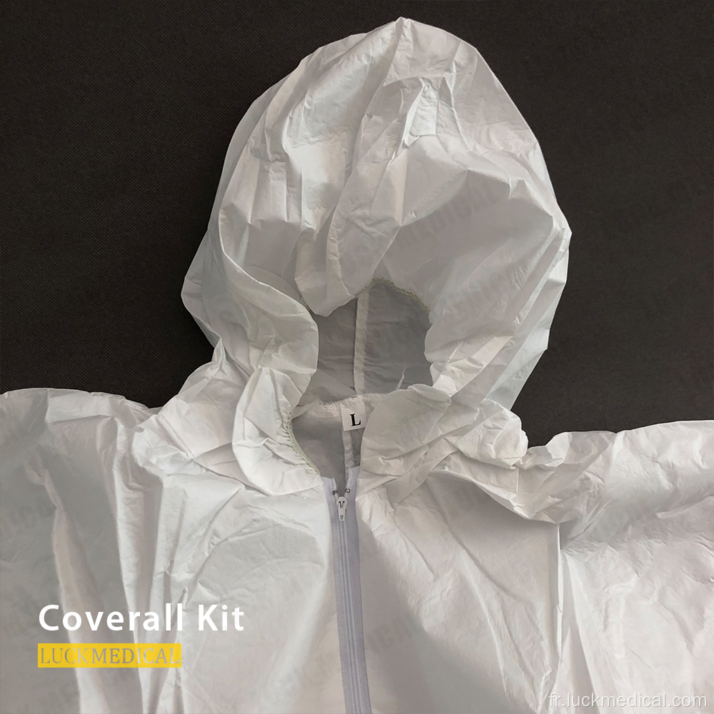 Disposable CoverAll Couvre la précaution médicale