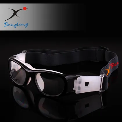 Crystal color frame clear football basketball eyewear goggles