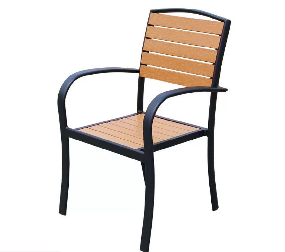 Modern Aluminum Patio Armchair