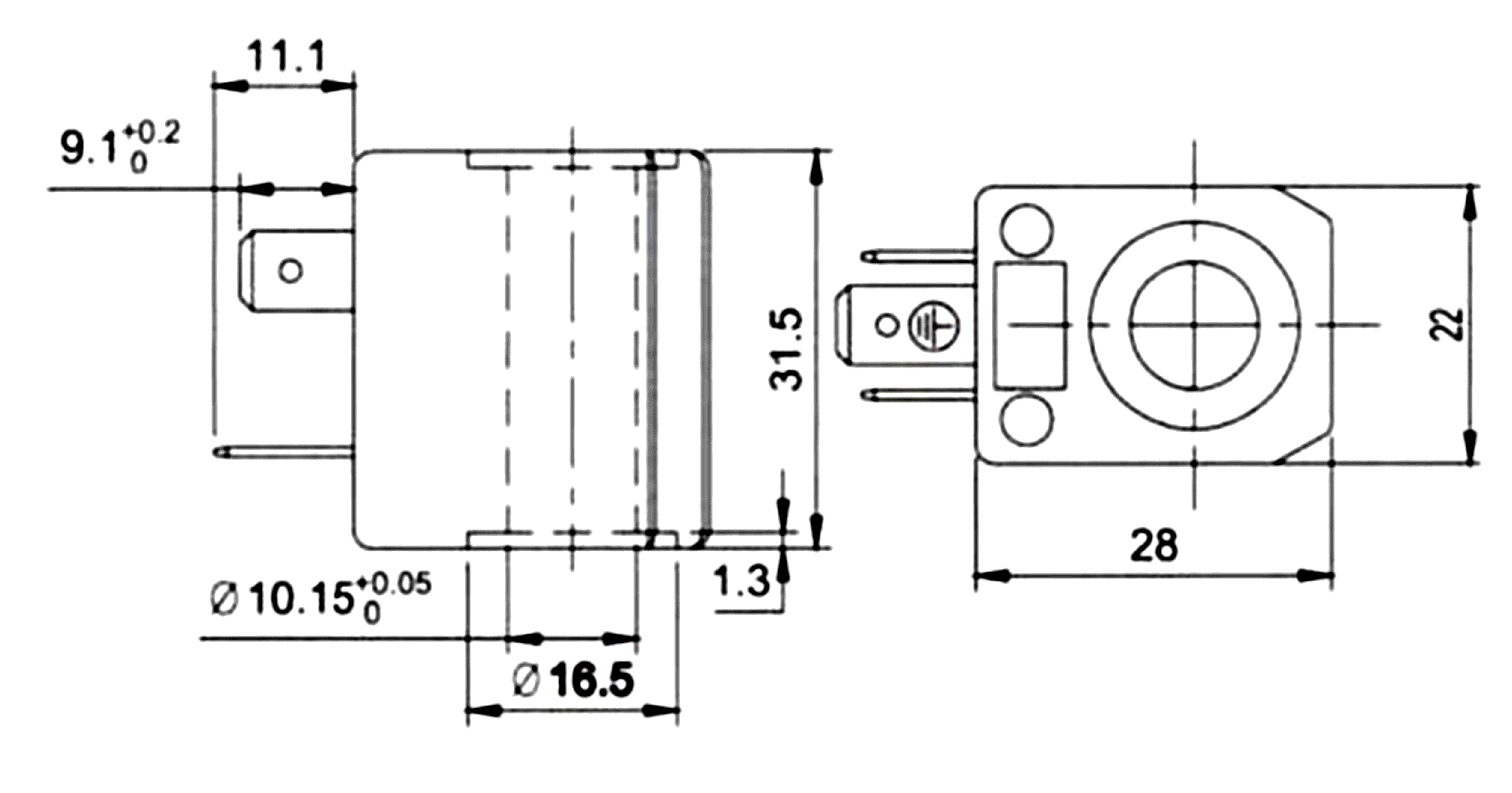Dimension of BB10231547 Solenoid Coil: