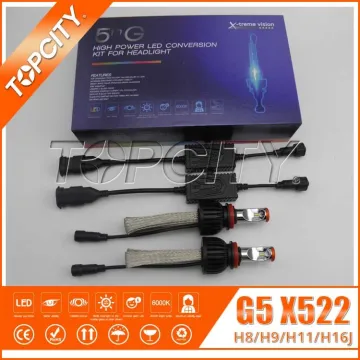 H7 H8 H9 H11 9005 9006 car led headlight 9600LM CE ROHS Passed LED Headlight bulb