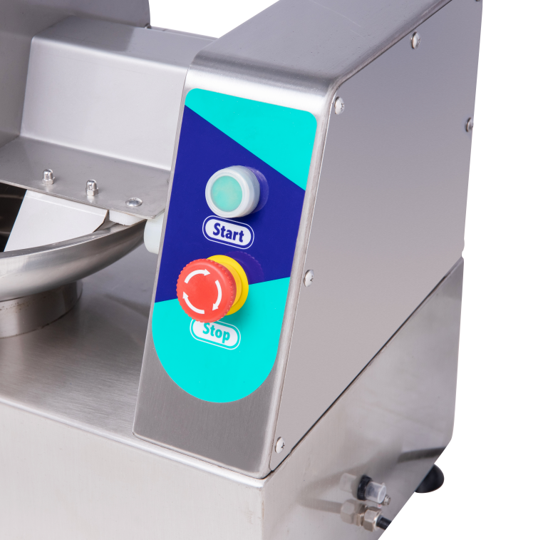 Electric Meat Bowl Cutter 5L - Small Bowl Chopper for Sausage, Vegetable, and Meat Processing