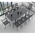 Aluminum Outdoor Dining Set for Modern Backyard Living