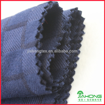Fashion fabric 9.5 oz heavy brushed plaid polyester rayon spandex fabric                        
                                                Quality Choice