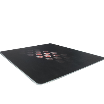 Aangepaste groothandel gaming muis pads met randen en logo voor OEM/ODM