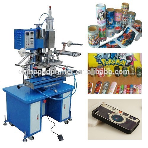 Large Size Plane/cylinder Heat Press Machine / Metal Label Embosser