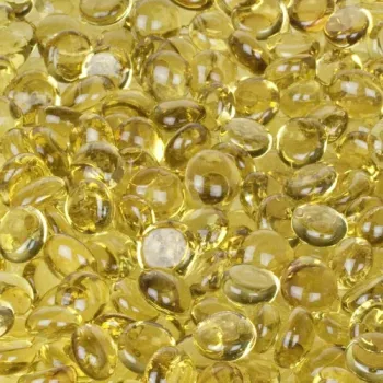 Glass Gems Bulk Glass Pebbles for Vases