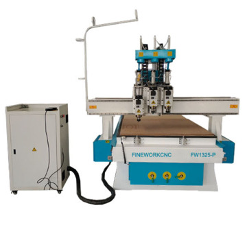 1325 4 Axis 3D Wood CNC Router Machine - Hot Sale for Door, Cabinet, Furniture, and Aluminum Making