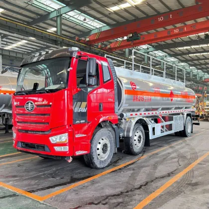 FAW 6X2 Oil Tank Truck 25000 Liters Tanker Truck