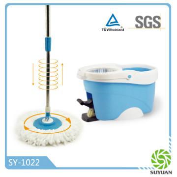 2013 new hand press mop with water outlet design