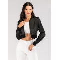 Women's Short Baseball Jacket