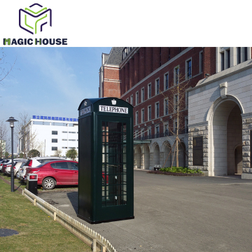 2018 hot sell factory high quality antique booth london telephone booth for sale