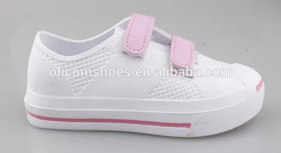Leisure White Color Student Shoes Custom Students Shoes