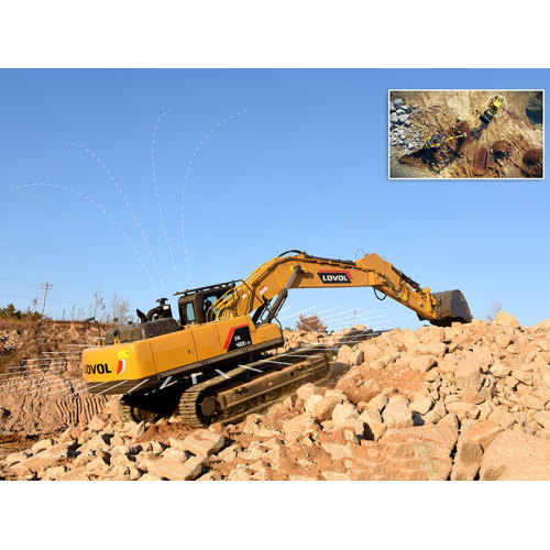 Earth Moving Machinery Excavator LOVOL excavator engine called FR420E2-HD Factory