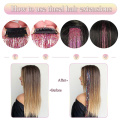 Alileader Wholesale Glitter Sparkling Straight Clip in Hair Tinsel Dazzle Decoration Tinsel Hair Extension Ingen anmeldelser ennå