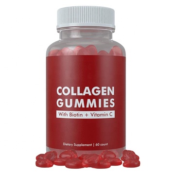 Colagen pentru creșterea părului Gummies cu vitamina C zinc