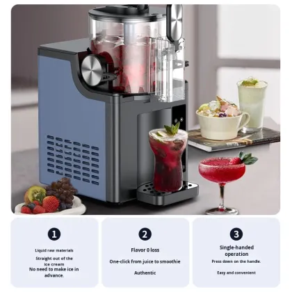 Cross-Border Hot-Selling Small Household Ice Cream Machine