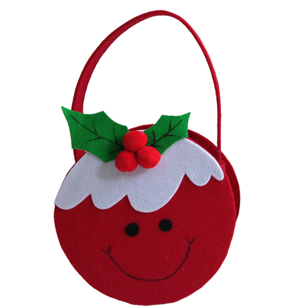 Christmas Pudding Shape Candy Bag