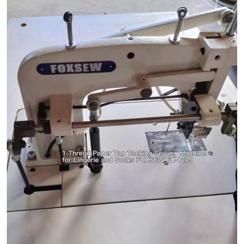 Máquina de coser de etiqueta de calcetines de hilo único