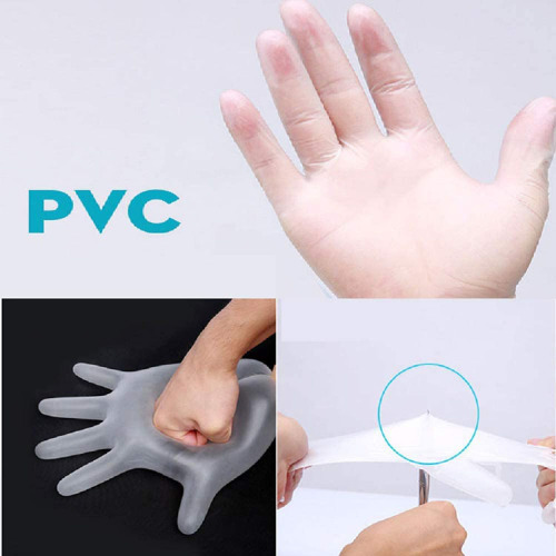 Hand Protective Pvc Medical Powder Free Vinyl Gloves