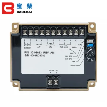 Automatic Speed DC Motor Controller Module for Diesel Generator - 3098693