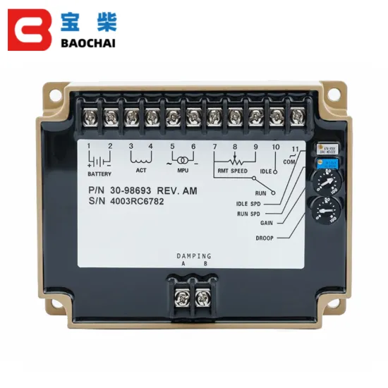 Automatic Speed DC Motor Controller Module for Diesel Generator - 3098693