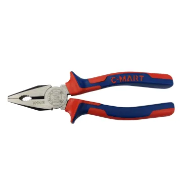 8\" Combination Pliers Set: Including Long Nose Pliers and Diagonal Cutting Pliers