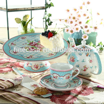 5 Pieces Elegant Ceramic Tea Set of Mary Garden                
                                    Quality Assured
