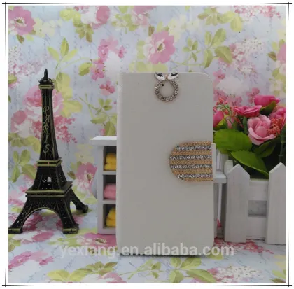 Mobile accessories phone cover for huawei y520 leather stand case