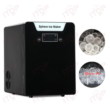 Portable Round Ice Cube Maker - Hot Selling Countertop Ice Maker for Home Use