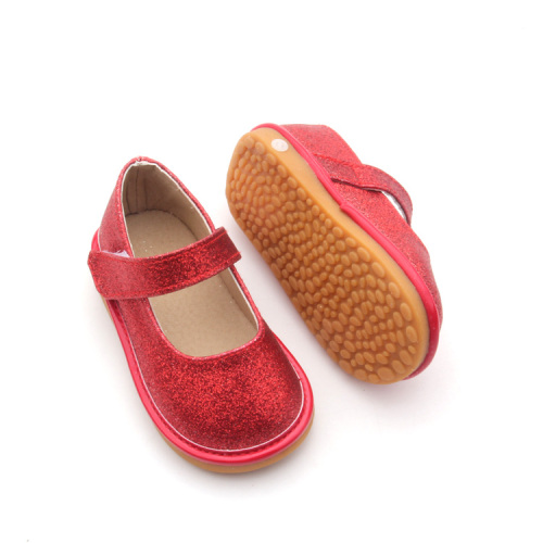 kids dress shoes Wholesale Girls Toddler Squeaky Shoes With Sound Manufactory