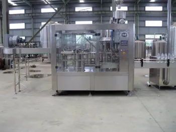 Water washing, filling & capping 3 in 1 machine