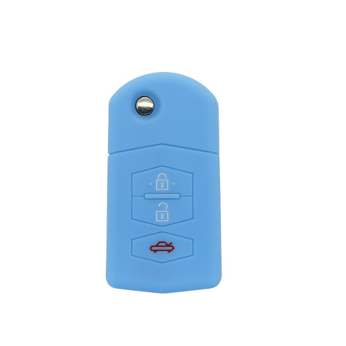 High quality car silicone key cover for Mazda