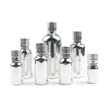 Électroplatez les bouteilles en verre en argent pour l'huile essentielle 10 ml