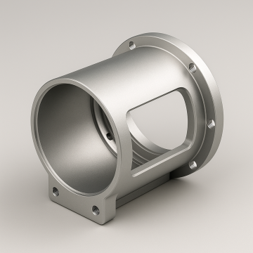 Токарно-фрезерные детали с ЧПУ для корпуса объектива