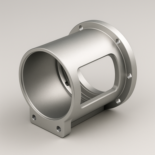 Токарно-фрезерные детали с ЧПУ для корпуса объектива
