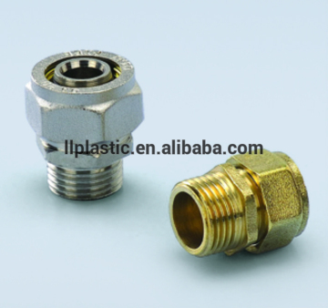 Hot sale pex-al-pex pipe fittings brass male adapter