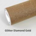 Diamante brilhante glitter pvc adesivo embrulho