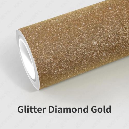 Matte Vinyl Wrap Bright Diamond Glitter PVC Adhesive Car Wrap Manufactory